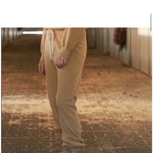 THE GREAT. The Warm~Up Sweatpants in Marled Sunrise 1/S